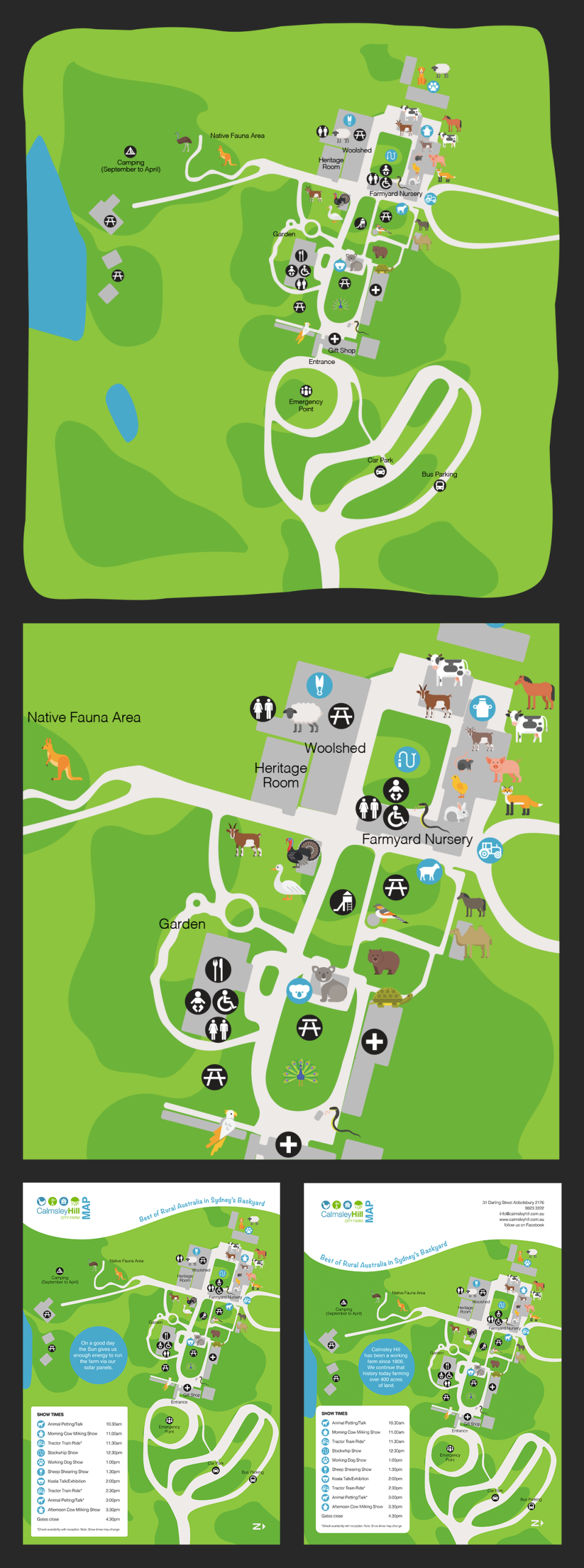 Calmsley Hill Map
